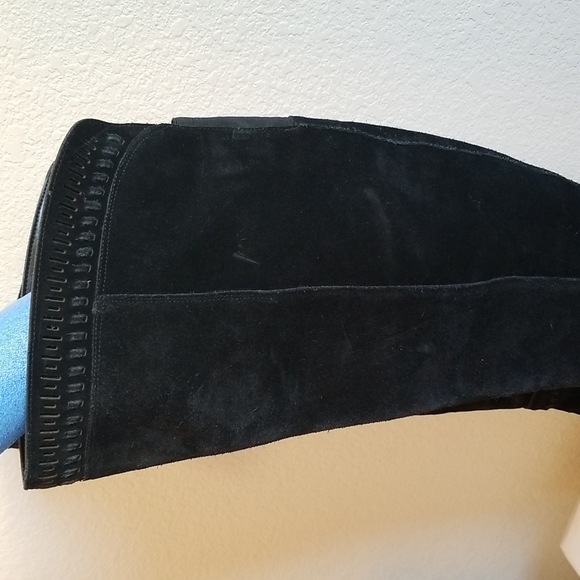 Vince Camuto Madolee Black Suede Over the Knee Boots 10M - Picture 4 of 16